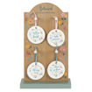 Picture of HANGING CERAMIC HEARTS - MUM